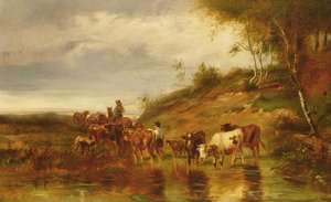 The Watering Place by Christian Mali
